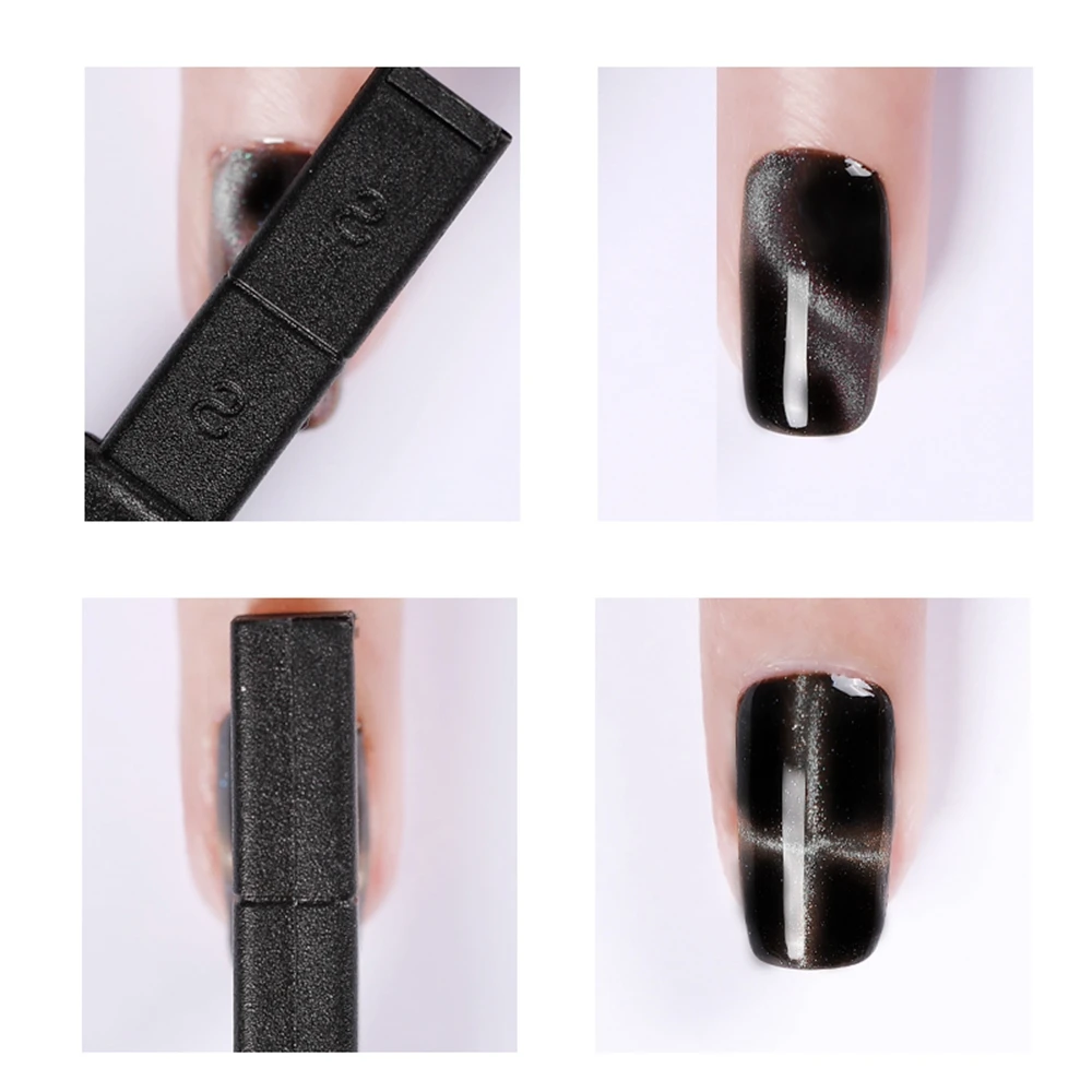 

MIZHSE 4D Cat Eye Gel Nail Polish With 12 Style Magnet Stick Soak Off UV Gel Lacquers 5D Effect Magnetic Varnish Need Primer