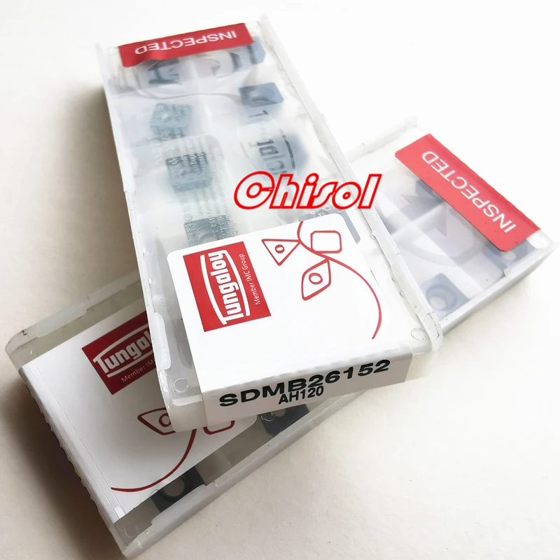 Высококачественные карбидные фрезерные вставки с ЧПУ SDMB26152 AH120 режущее лезвие из