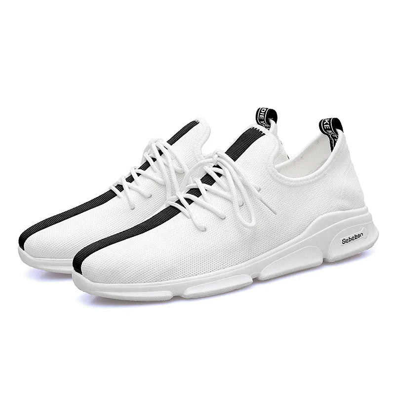Top Men's Luxury Casual Shoes Leisure Comfort Breathable Runner Shoe Light Heart Sneakers Air Mesh Antiskid Sportswear 40 41 42 | Обувь