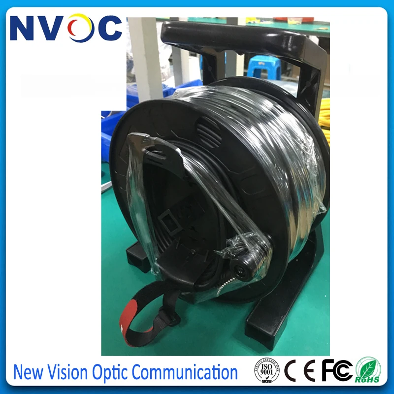 LC/UPC-LC/ST/SC/FC UPC волоконно-оптический патч-корд SM 4C G657A1 бронированный черный кабель 4