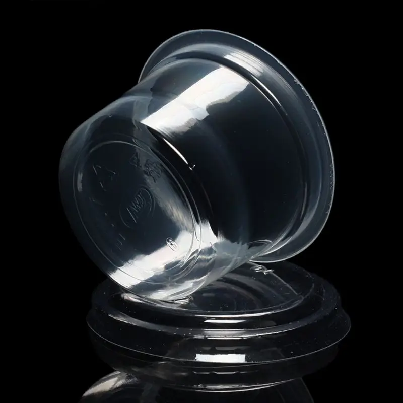 50 шт. одноразовых s-образных цветов 120 мл контейнер для соуса Pot Jello Shot Slime Storage с