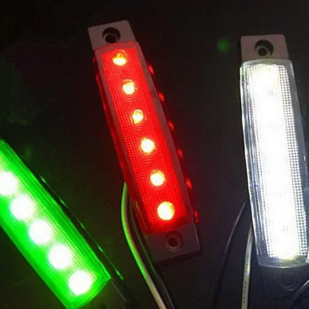 Подсветка грузовика боковой свет 6LED 2835SMD водонепроницаемый для автобусы