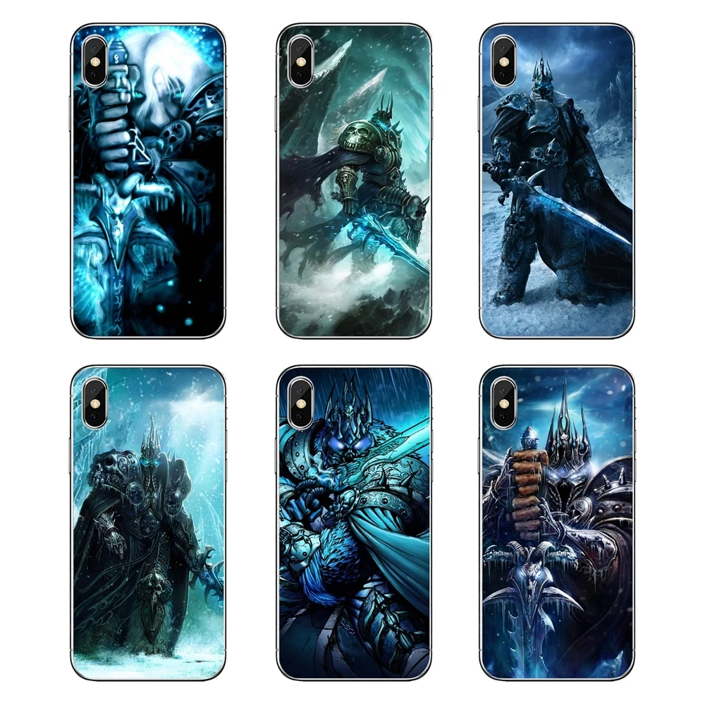 Для Nokia 2 3 5 6 8 9 230 3310 1 7 Plus прозрачные мягкие чехлы Arthas the Lich King Game &quotHeroes of Storm&quot WOW |