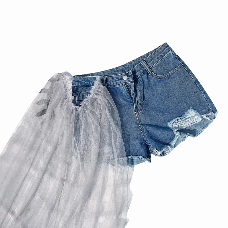 

Cheap Wholesale 2018 New Summer Hot Selling Women's Fashion Casual Sexy Denim Shorts Outerwear L6535
