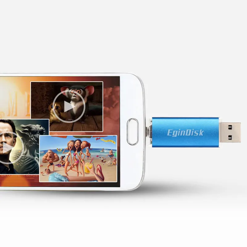 Egindisk Otg Usb флеш-накопитель для Android phone Micro 64 ГБ 32 16 8 Смартфон палка мобильный