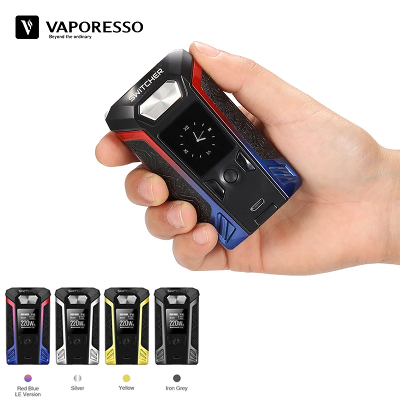 Новое поступление Vaporesso трансформатор Switcher Mod 220 Вт Vape поле 510 нитки Совместимость