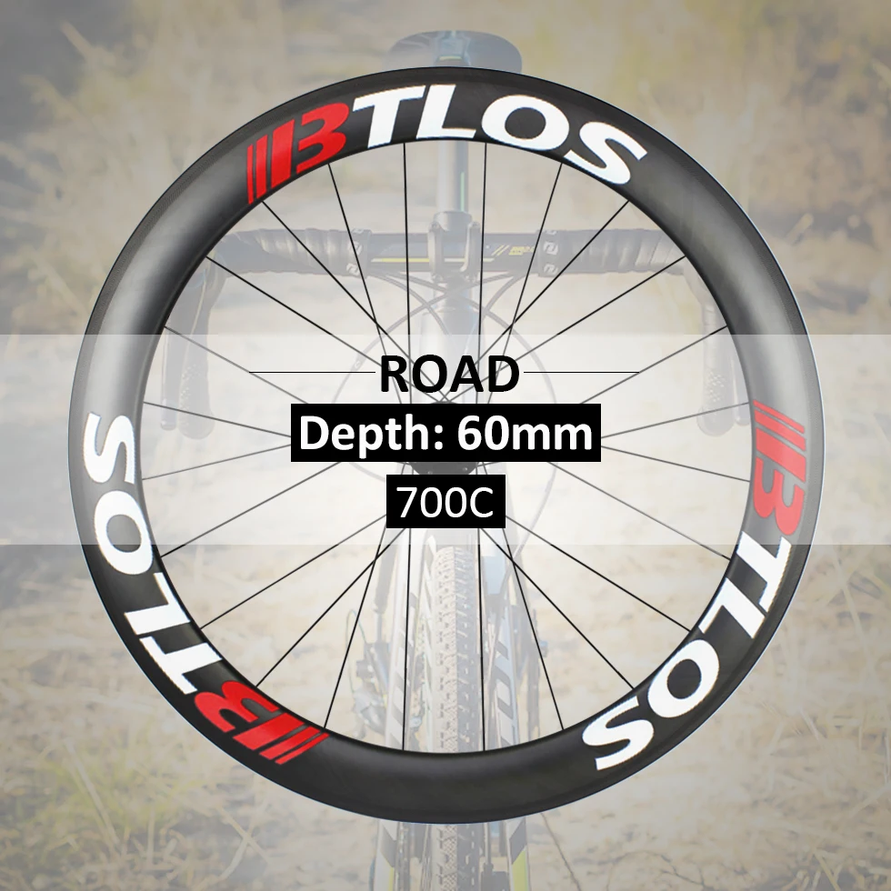 700c wheelset carbon road bike wheels 55mm deep clincher 26mm wide U образная Бескамерная Совместимость WRC