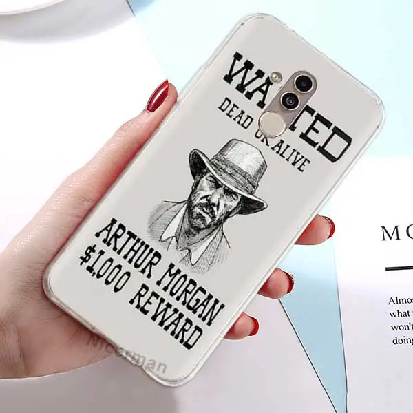 05 ТПУ силиконовый чехол для huawei P30 P20 Pro P10 P9 Lite mate 10 20 Lite 20 10 Pro Чехол красный Dead Redemption 2 мягкий прозрачный чехол - Цвет: 05