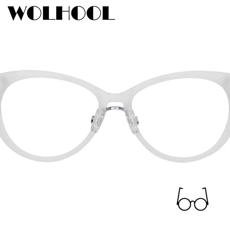 Мужские классические кошачий глаз белые очки рецепт рамки для женщин модельер