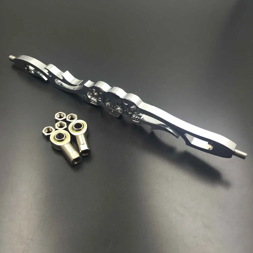 Aftermarket мотоцикл части череп переключения связи для Harley Davidon Softail FXDWG Dyna Wide Glide FLHR FLT хром