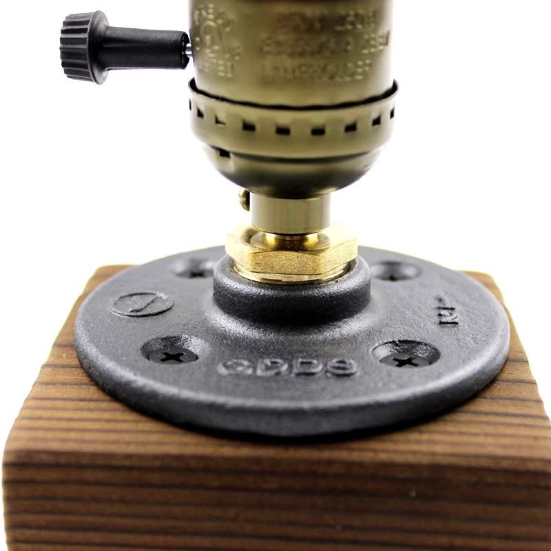 Лидер продаж! Приглушаемая деревянная настольная лампа E27 110 В переменного тока 220