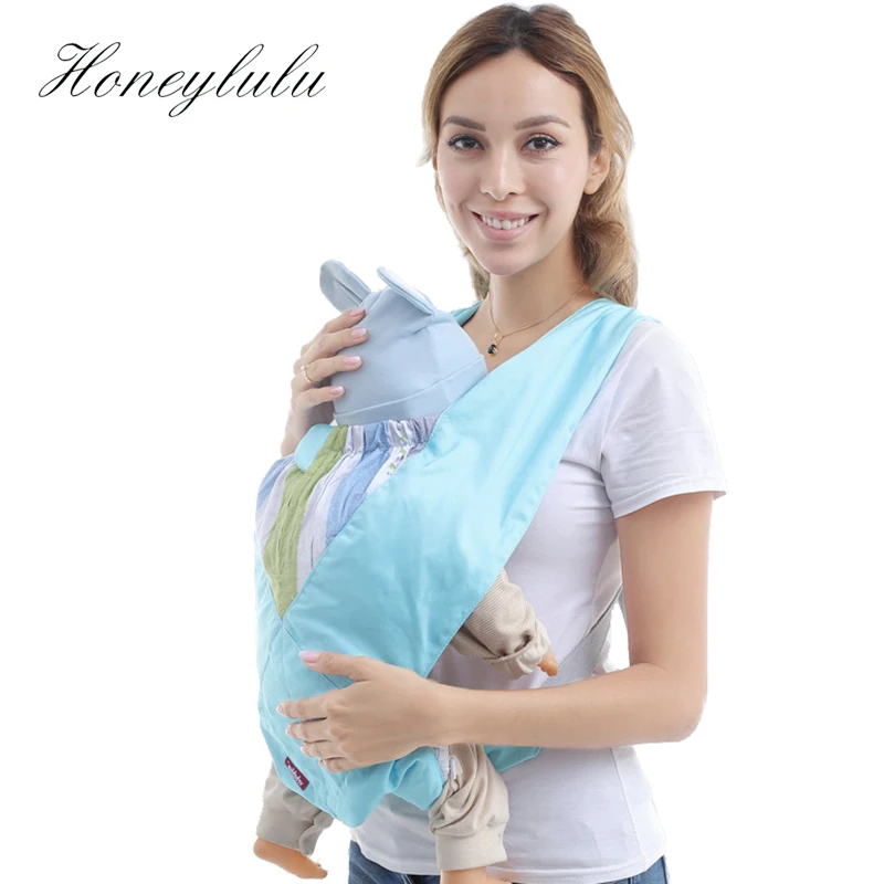 Honeylulu новорожденных носить спереди х-образный Слинг для кенгуру ребенка Хипсит
