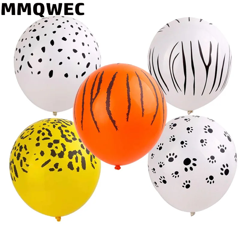 

25pcs Animals Balloons Safari Birthday Balloon Jungle Theme Birthday Party Balloons Birthday Party Decorations Kids Toys Balloon
