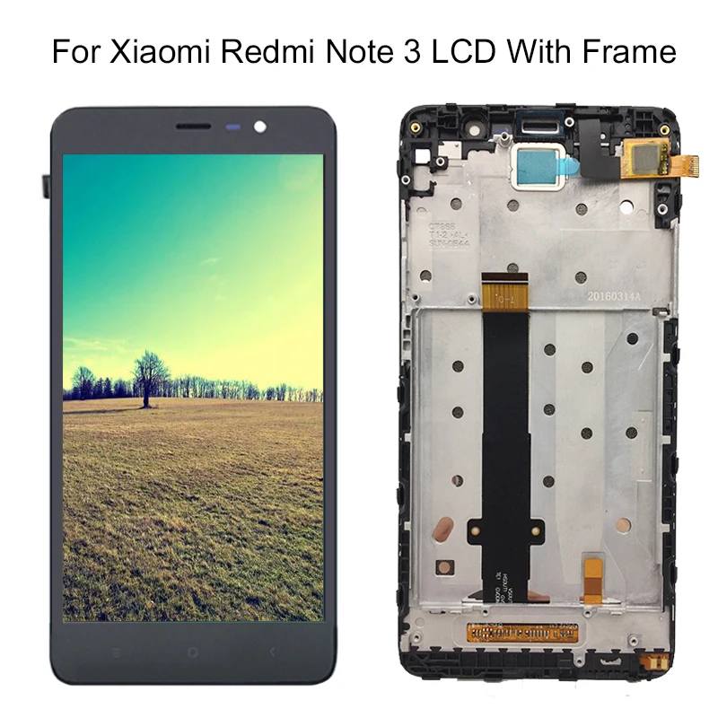 ЖК дисплей с дигитайзером для Xiaomi Redmi Note 3 Pro Prime 150 мм 5 дюйма|Экраны мобильных