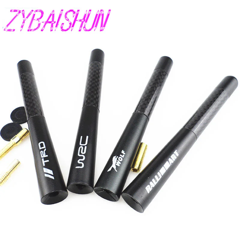 Короткая антенна ZYBAISHUN из углеродного волокна радиоантенна для SEAT Ibiza Leon Toledo Arosa