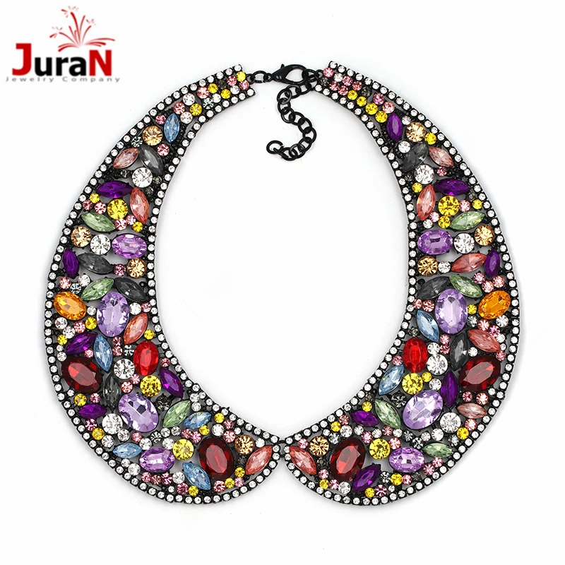 Новое ожерелье JURAN 2018 роскошные чокеры для женщин модное бижутерия свадебное