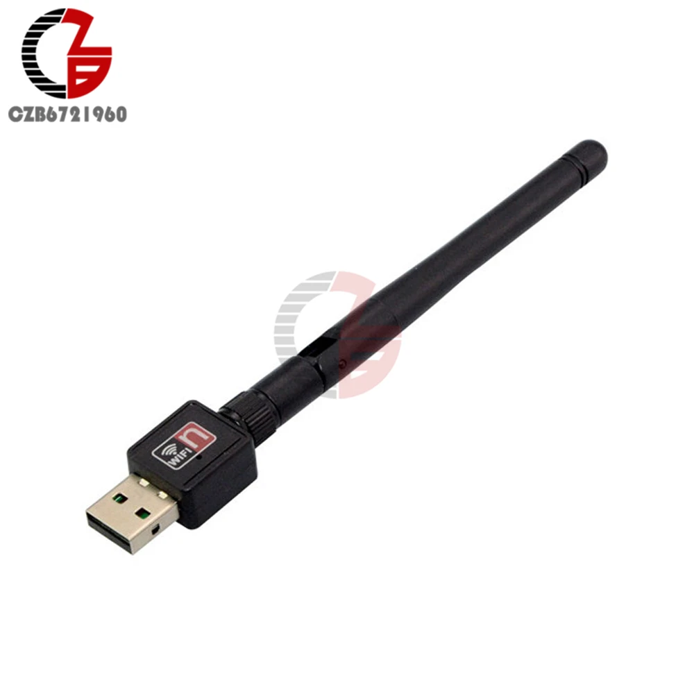 USB Wi Fi роутер для ПК адаптер 150 м антенна беспроводная компьютерная Сетевая Карта