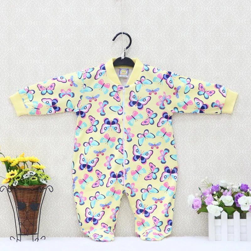 Детские комбинезоны для мальчиков и девочек на лето осень мягкая ткань с принтом