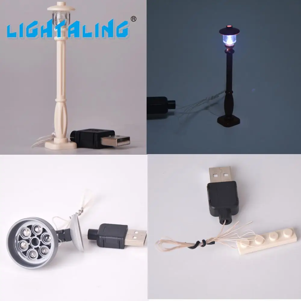 Осветляющий набор светодиодных ламп для создателя совместимый с известным