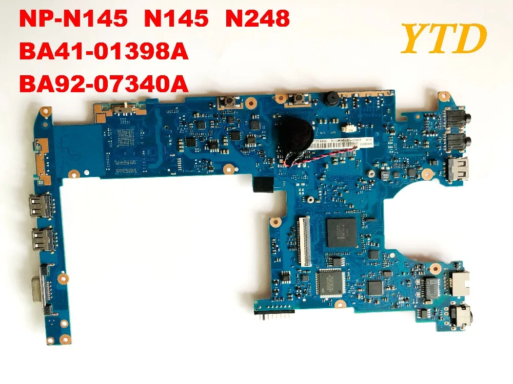 Оригинальное для SAMSUNG N145 N148 N248 Материнская плата ноутбука BA41-01398A BA92-07340 испытанное