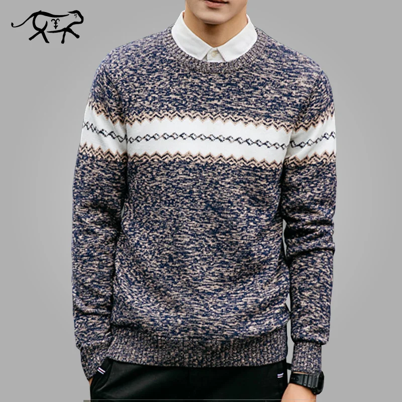 2018 мужской свитер Новое поступление повседневный пуловер мужские осенние