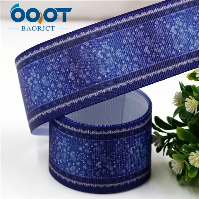 OOOT BAORJCT 177205, 38 мм, 10 ярдов/партия, Мультяшные ленты, Термотрансферная печать, свадебные аксессуары, сделай сам, материал ручной работы - Цвет: 2