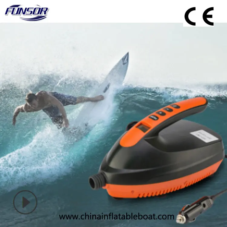 SUP paddle резиновая лодка DC Автомобильный Электрический надувной насос который тоже