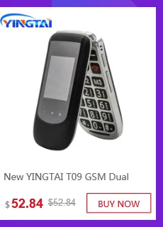 Лучшие функции телефон для пожилых людей YINGTAI T47 3g телефон для пожилых людей большой динамик клавиатура SOS мобильный телефон Alibaba Express