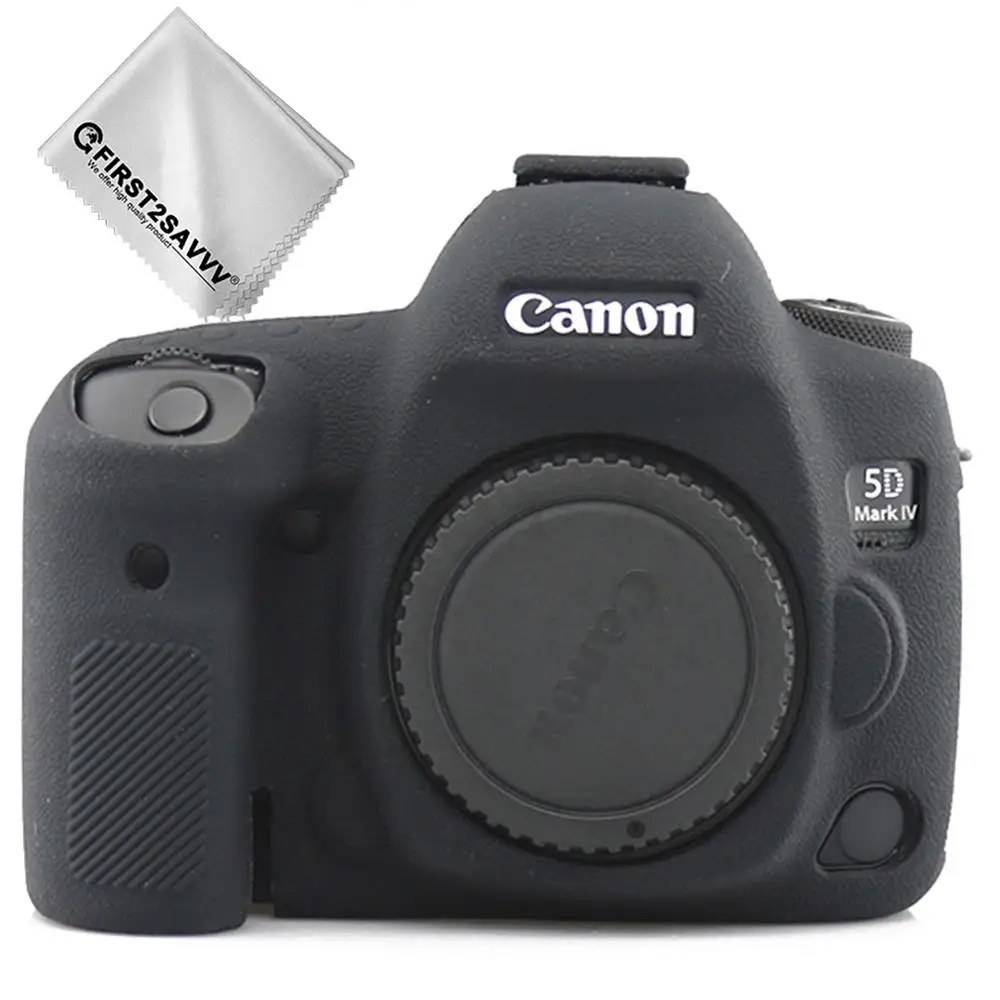 Резиновый силиконовый защитный чехол для корпуса телефона Canon 5D4 5D Mark IV