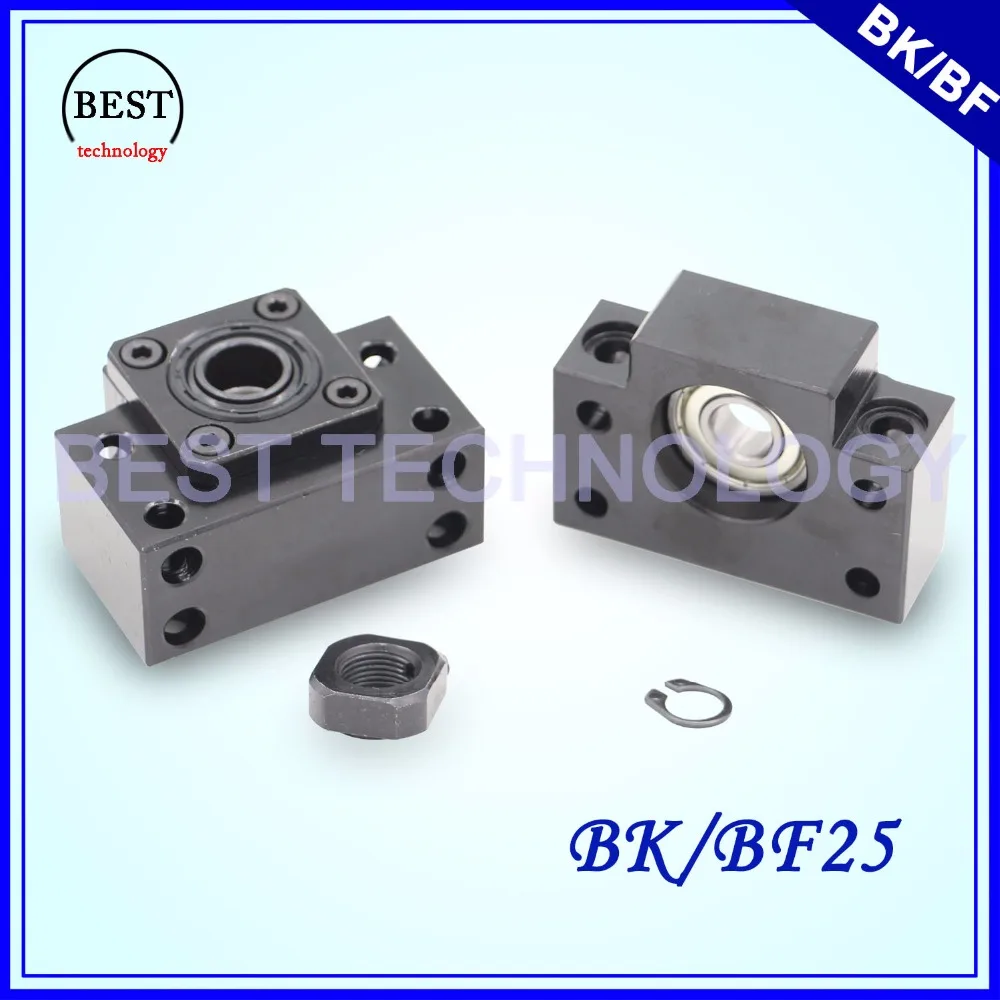 BK25 + BF25 шариковый винт концевая опора BK 25 & для шарикового винта SFU3205 / SFU3210 BK/BF 25|bk|bk