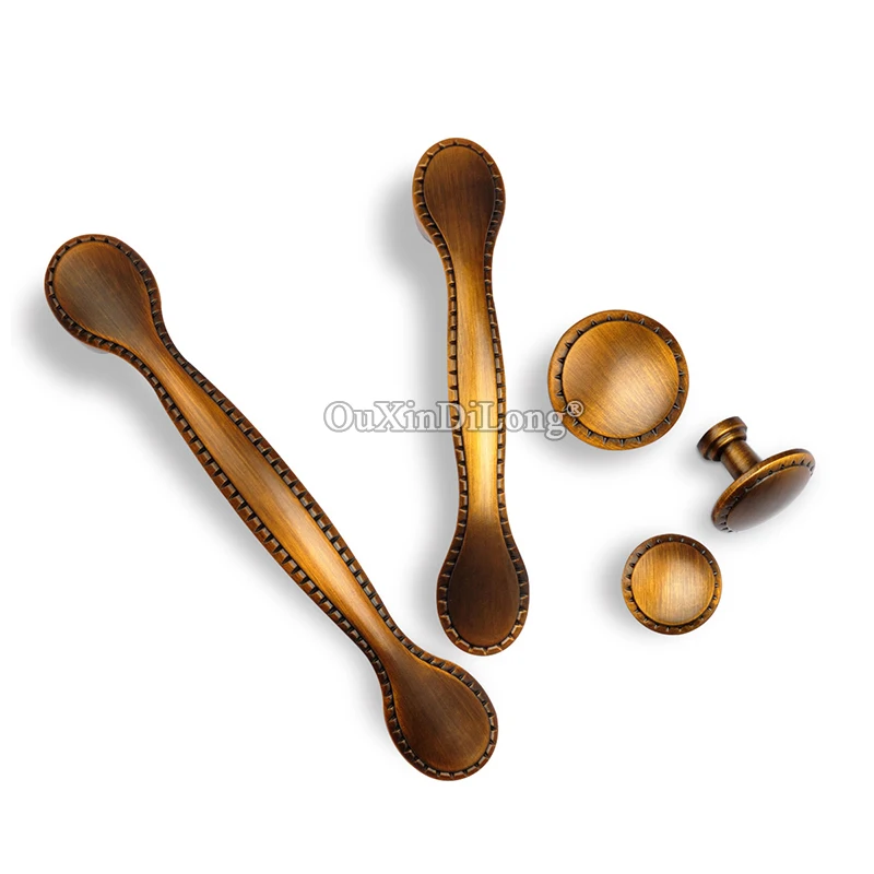 20 шт. европейские антикварные дверные ручки для кухонного шкафа|Ручки шкафа| |