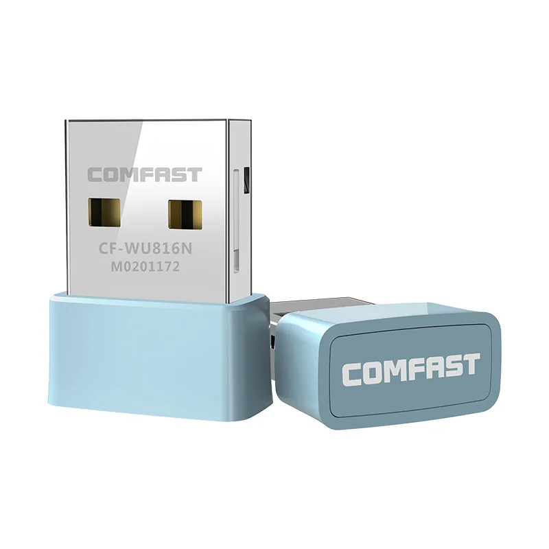 Мини USB WiFi адаптер 150 Мбит/с Wi Fi для ПК Ethernet ключ 2dbi Антенна 2 4G сетевая карта