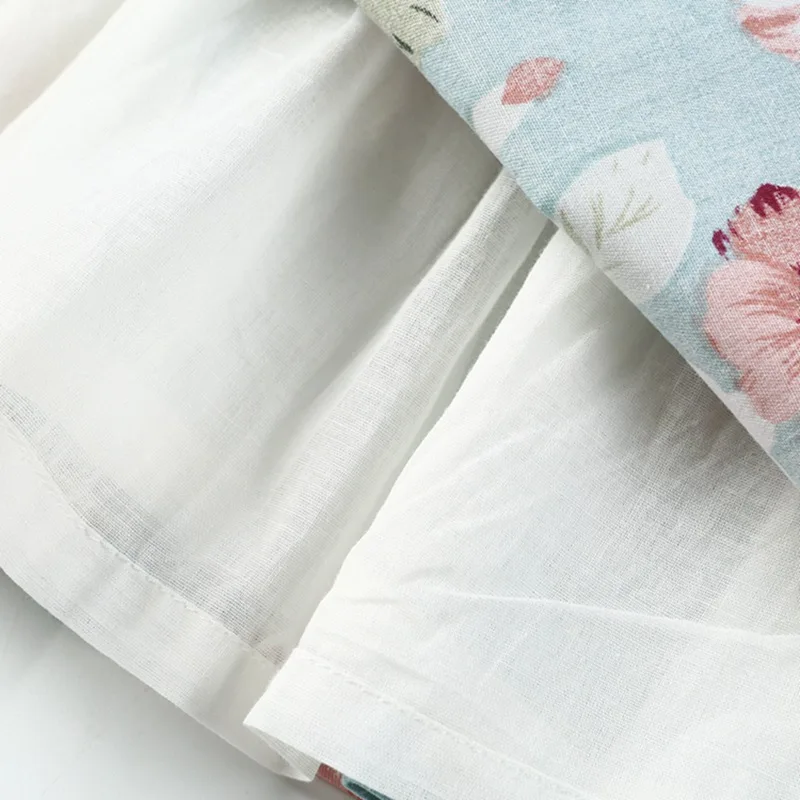 2019 Western Summer Baby Girls Dress Floral Print Fly Sleeve New Fashion Dresses Children Clothes Free DHL Aramex 2.4kg#128 | Детская