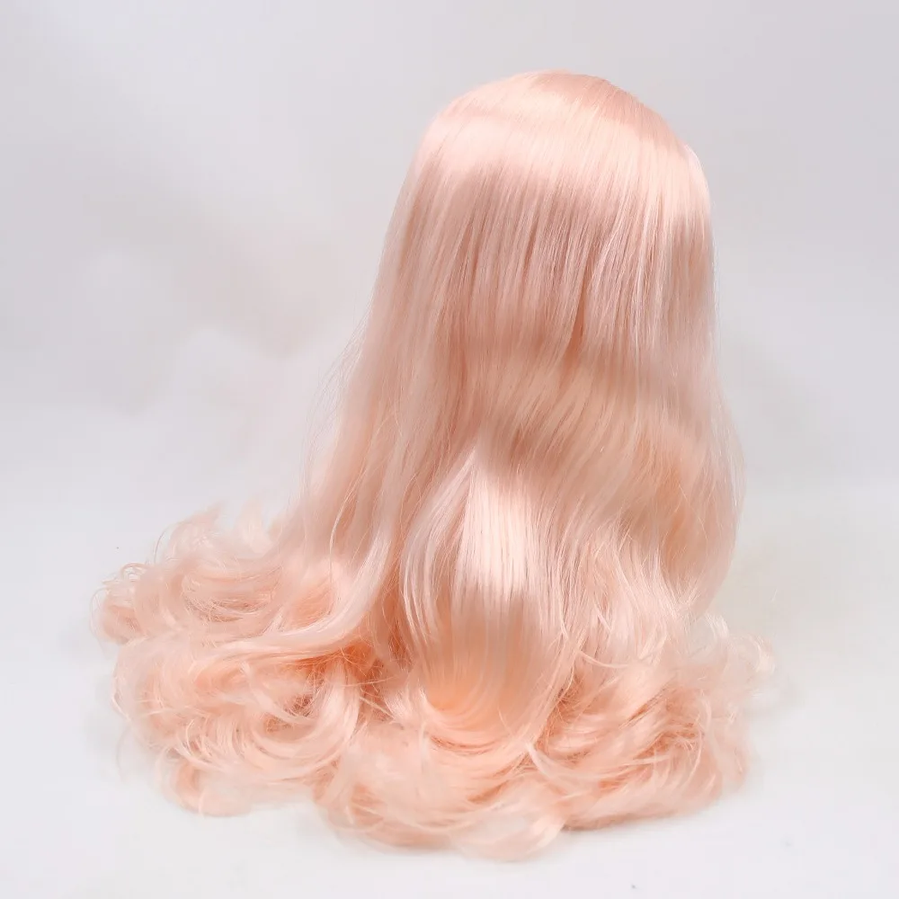 

ICY DBS Blyth Doll Macarons Coral hair golden hair white skin shiny face 1/6 bjd 30cm nude doll