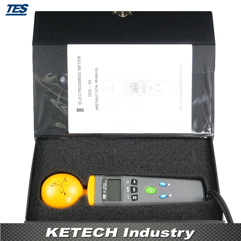 Портативный 3 осевой измерительный прибор EMF для измерения электросмога|tester|tester