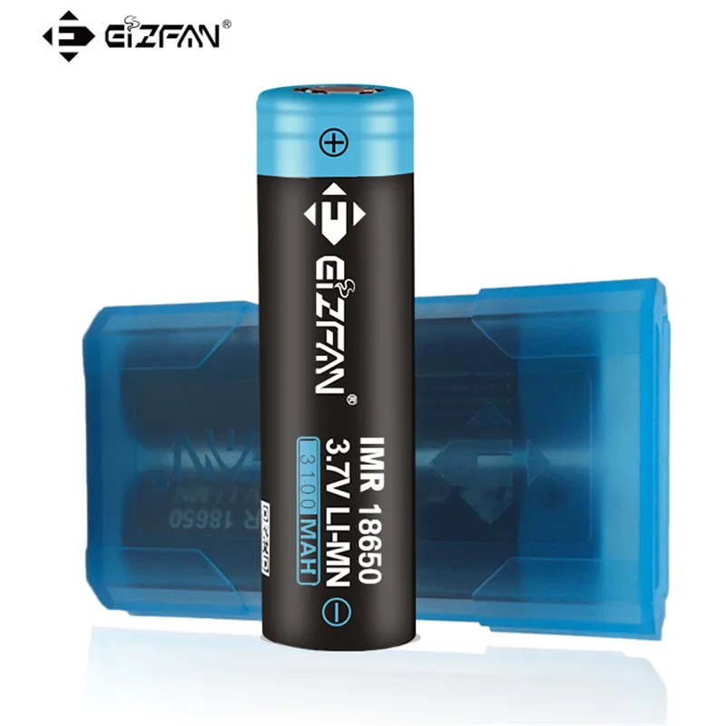 EIZFAN 18650 батарея 3100 мАч 40A EFAN электронная сигарета для SMOK Alien Joyetech Eleaf Tesla Invader 3 WYE Punk