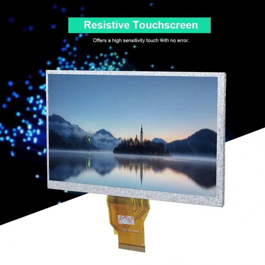 7 дюймовый резистивный Стандартный экран для Raspberry Pi ЖК дисплей высокой четкости
