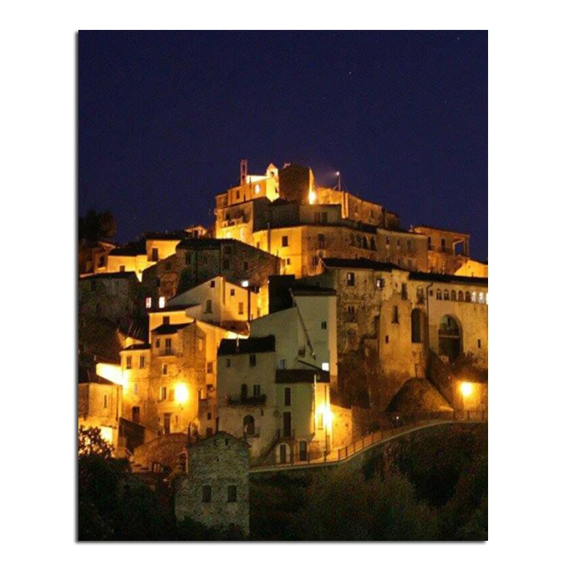 

Ночного видения 40x50 см Новый 100% полный области Выделите алмаз рукоделие Diy алмазная живопись комплект 3D Алмазная Вышивка крестом