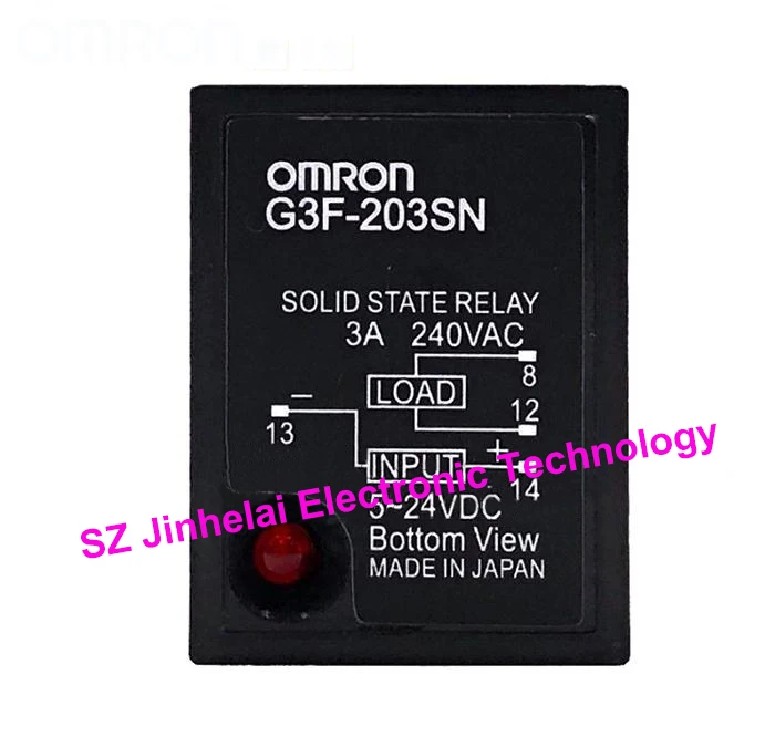 

Authentic original OMRON SOLID STATE RELAY G3F-203SN 3A 240VAC