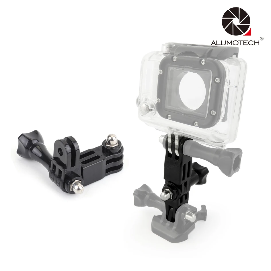 3 сторонние регулируемые аксессуары поворотный кронштейн для камеры GoPro 1/2/3/3 +/4|kit
