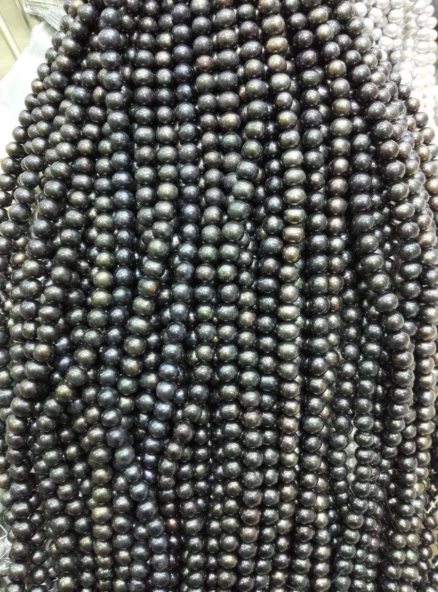 Бусины из натурального жемчуга 8 9 мм 35/15 дюймов|loose beads|pearl beadsreal pearl beads |