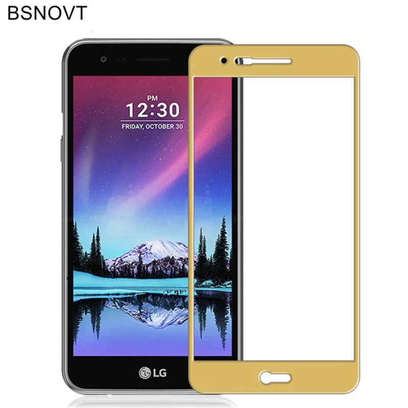 2 шт Защита экрана для LG K10 2017 стекло закаленное Полное LV5/M250N полное покрытие BSNOVT |