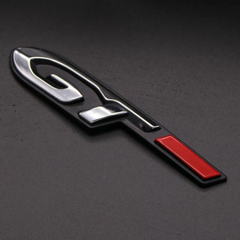 Для peugeot 208 301 308 408 508 2008 3008 4008 5008 Пластик наклейка GT боковой значок эмблема наклейка автомобиль задняя наклейка на багажник отделка 1 шт