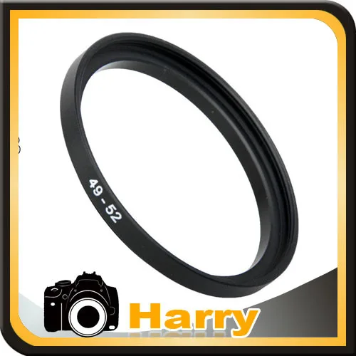 Металлическое повышающее кольцо адаптер фильтра объектива 49 мм-52 мм 49-52 для