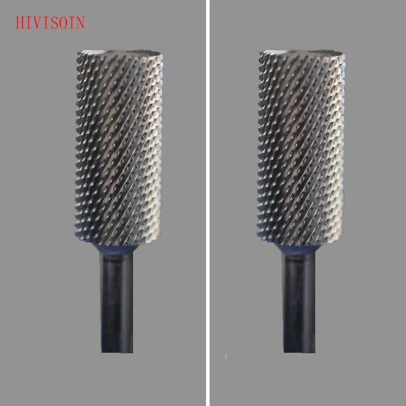 

Silver Small Pink & White Bit - HIVISOIN Carbide Nail Drill Bit - F
