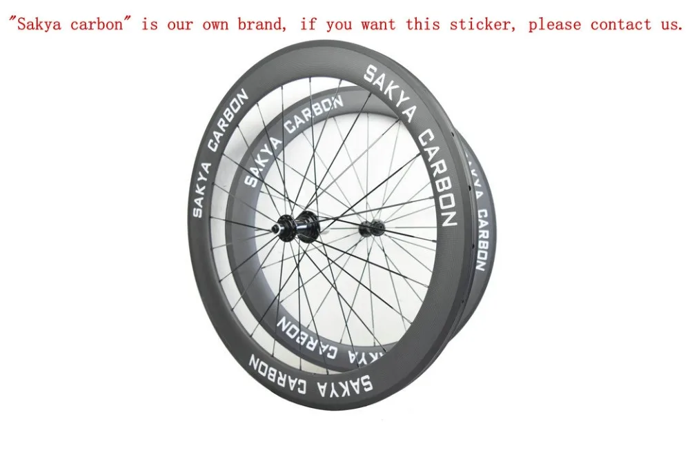 700C 60 мм clincher карбоновые колеса Трубчатые carbon wheels с супер светильник Bitex R13 втулка