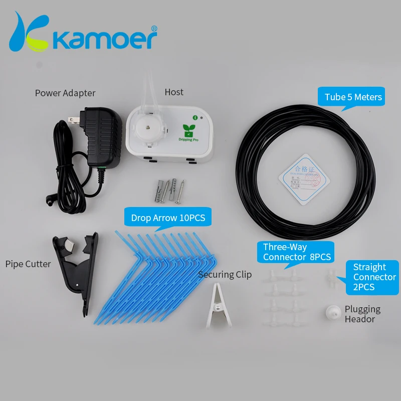 КАПЕЛЬНАЯ СИСТЕМА Kamoer Drip Pro с Bluetooth автоматическая система полива суккулентов