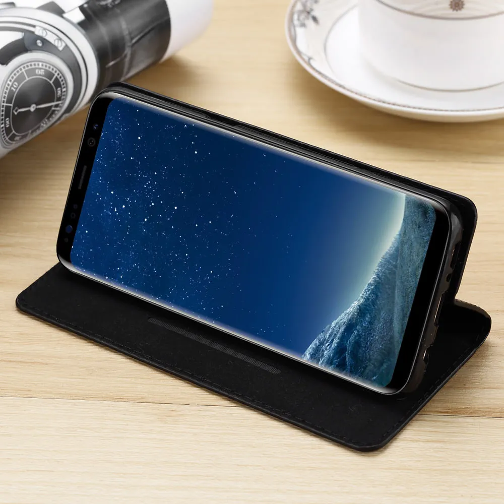 L-FADNUT углеродного волокна Флип кожаный чехол для samsung Galaxy S8 плюс S9 S10 бумажник чехол для samsung S7 край S6 S5 нео-Записка 9