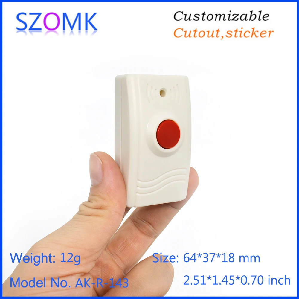 Пластиковый корпус для контроля доступа с сигнализацией szomk 1 шт. 64*37*18 мм