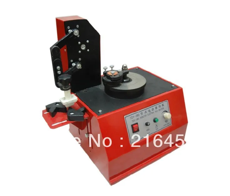 Новая настольная ярлык для торговой марки тампонный принтер Пресс с круглая